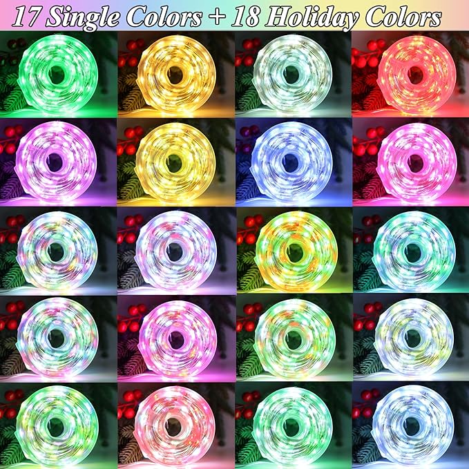 300 LED Fairy Lights Color Changing, 98 FT 35 Colors String Lights - Image 2