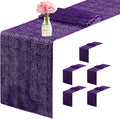 6 Packs 12 x 72 inches Sequin Table Runner by Unknown