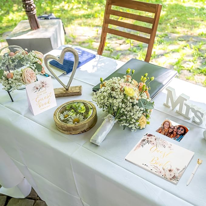 Wedding Guest Book Personalized Photo Guestbook to Sign at Reception Wedding - Image 5