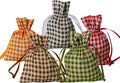 Meseey 5 Pcs Large Fall Burlap Bags by MeseeyRibbonBow
