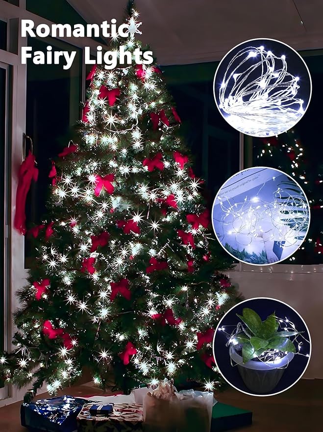 4 Pack Fairy Lights Battery Operated - Image 7