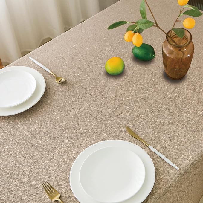 NLMUVW Linen Tablecloth 84 Inch - Image 2