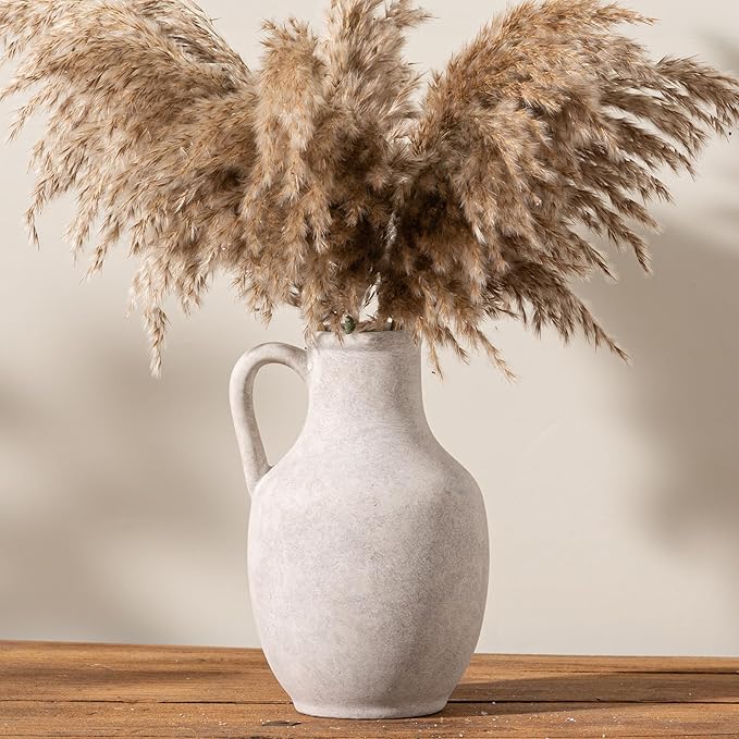 Ceramic Flower Vase Home Decor by VanseliaHome