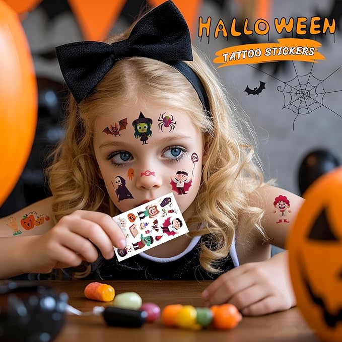 Halloween Temporary Tattoo for Kids - Image 4