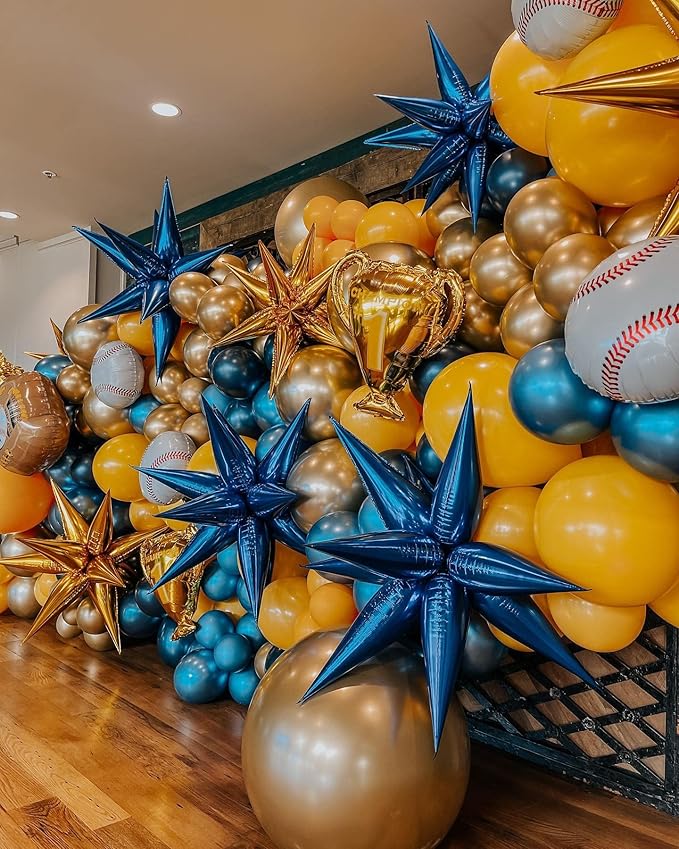 3pcs 26inch 3D Explosion Star foil balloon - Image 8