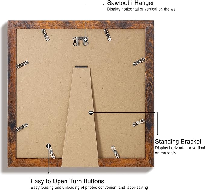 12x12 Picture Frame Set of 4 - Image 5