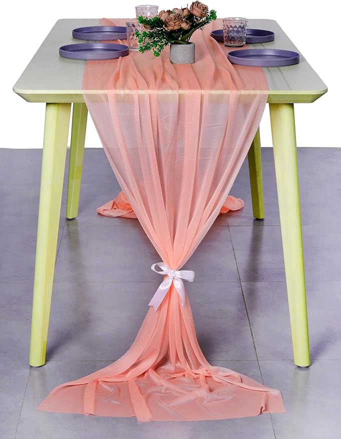 MDS Halloween Chiffon Table Runner - Image 7