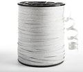 Silver Curling Ribbon, 500 Yard Christmas Glitter Curly Ribbons by Winjeto