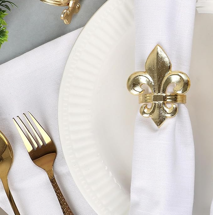 Gold Napkin Rings - Image 2