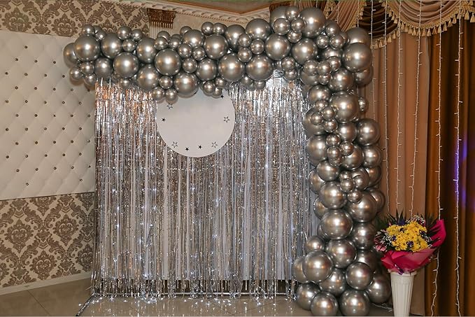 Foil Fringe Curtains Party Decorations - Image 3
