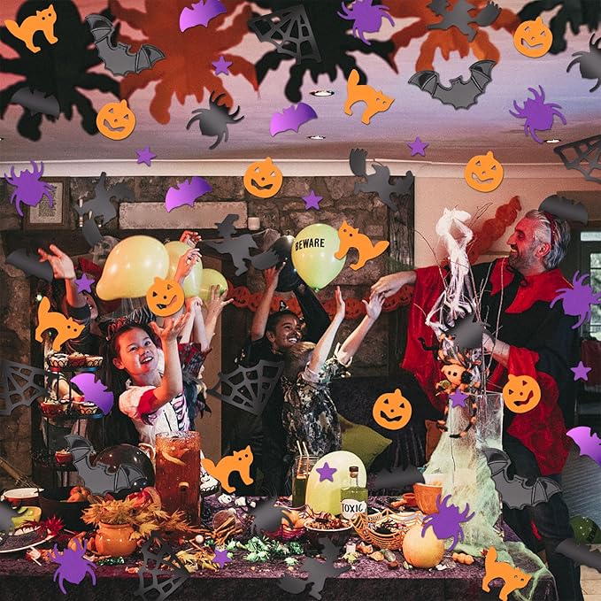 MARFOREVER Halloween Confetti Glitter Table Decorations Party Scatter Table - Image 6