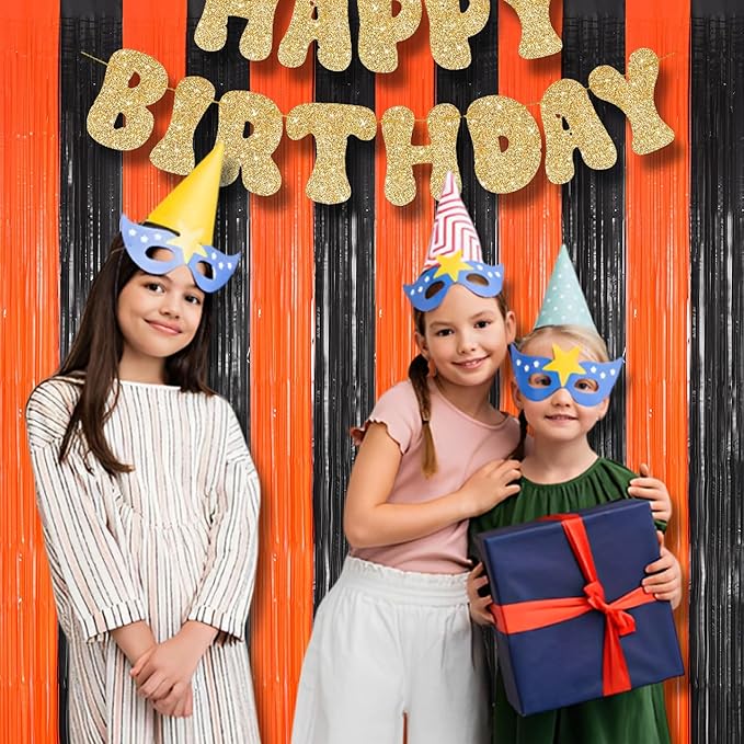 BRAVESHINE Tinsel Photo Backdrop Curtains - Image 6