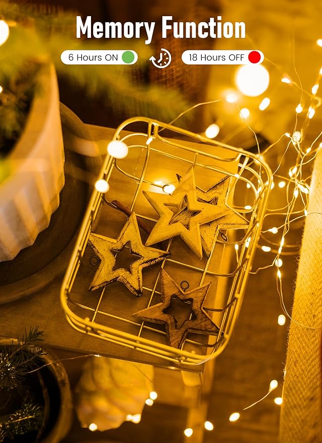 Minetom Fairy Lights Battery Operated - Image 3