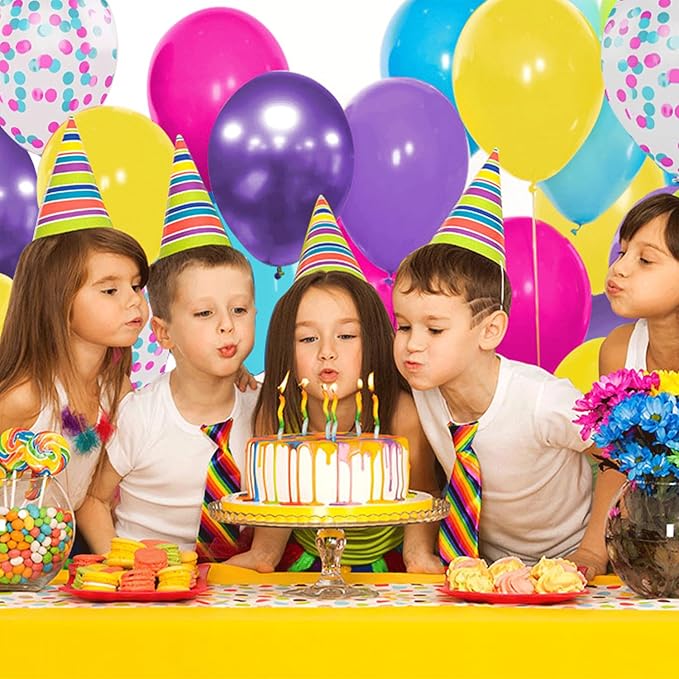Pink Blue Purple Balloons - Image 6