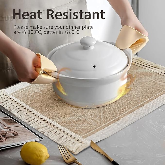Placemats Set of 4, Waterproof Placemat - Image 2