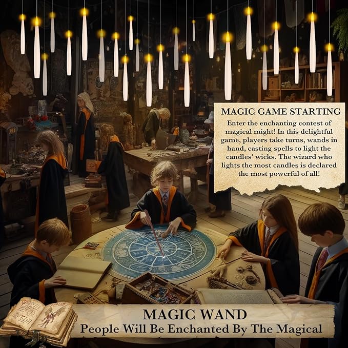 NURADA Floating Candles with Wand Remote Timer - Image 2