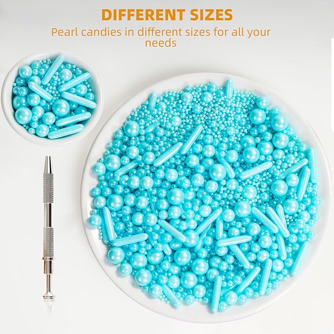 Kasvan Blue Mix Sugar Sprinkles - Image 2