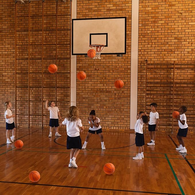 12 Pcs Mini Rubber Basketballs - Image 5