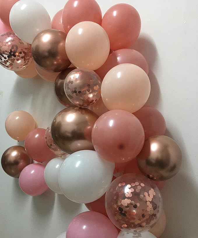 Balloon Arch Garland Kit- Dusty Rose Wedding Bachelorette Birthday Anniversary - Image 3