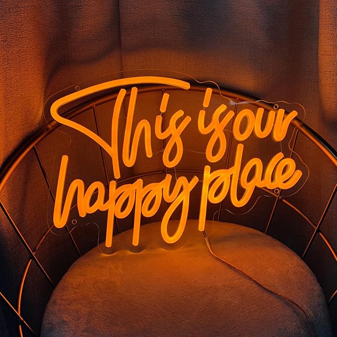 This is Our Happy Place Neon Signs - Image 2