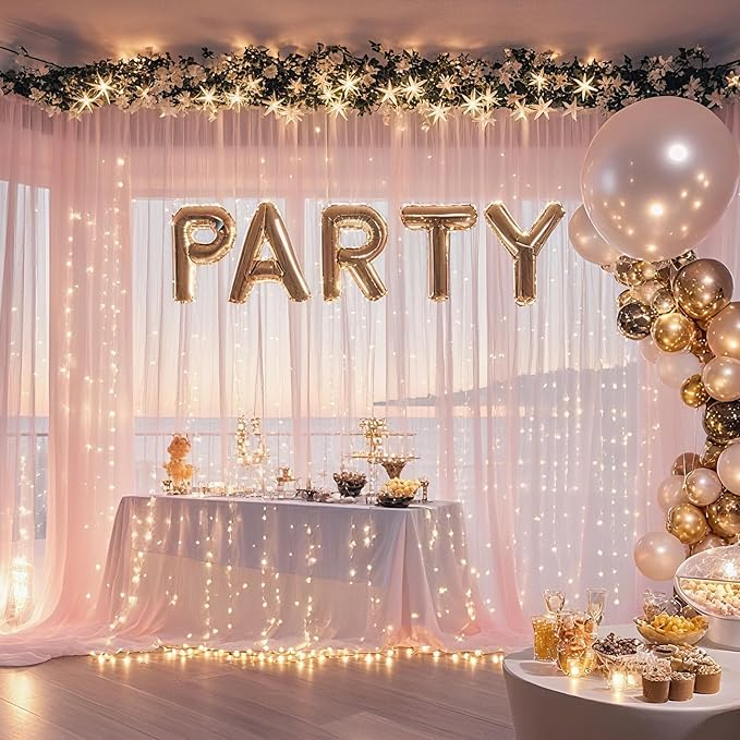 10×8ft Tulle Backdrop Curtains - Image 5
