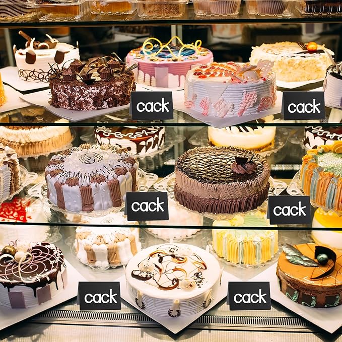 40 Pcs Food Labels for Party Buffet, 3 x 4 Inches Mini Chalkboard Signs - Image 5