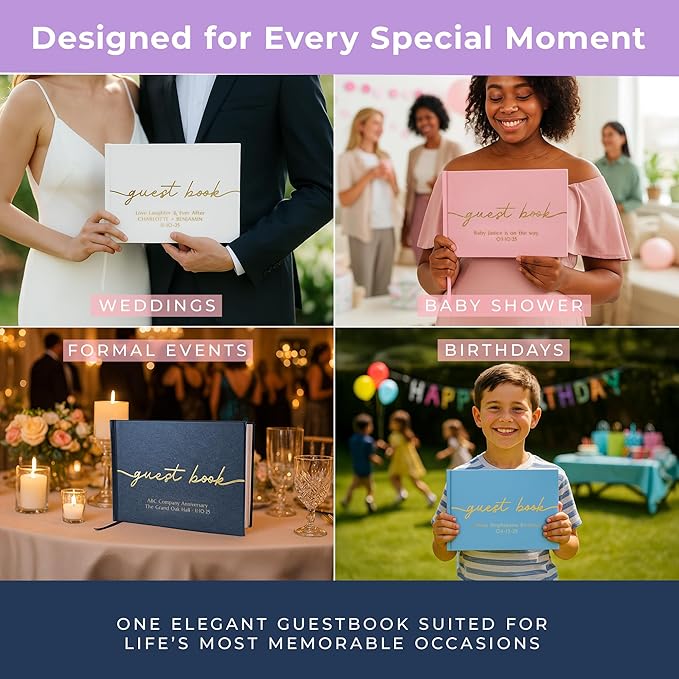 Promot Personalized Guestbook for Party - Image 6