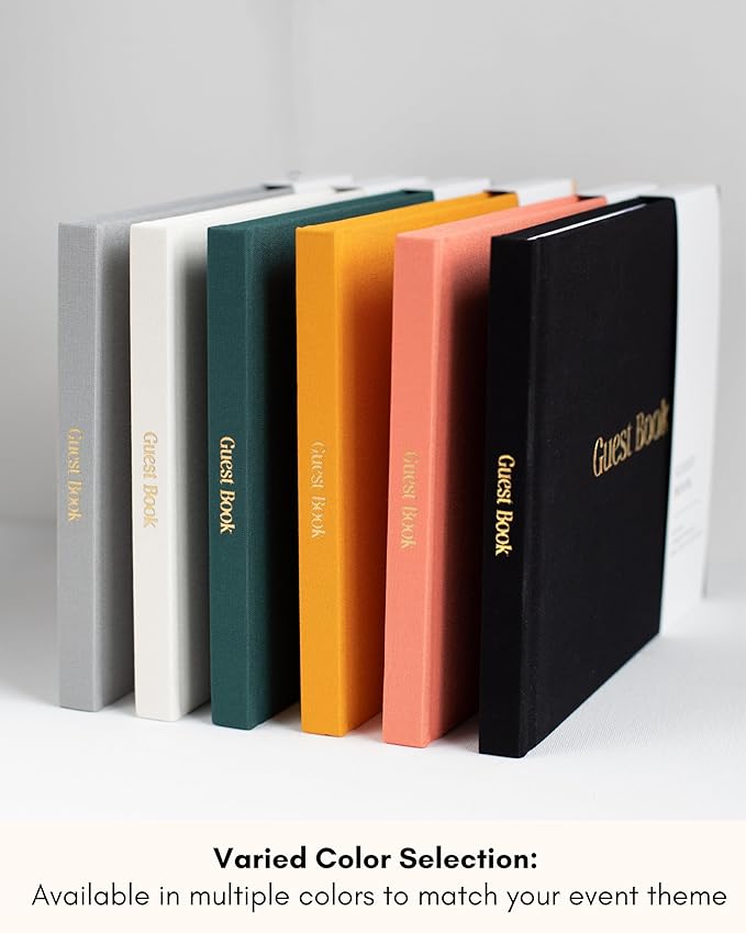 Lamare Wedding Guest Book – Elegant Guest Book - Image 5