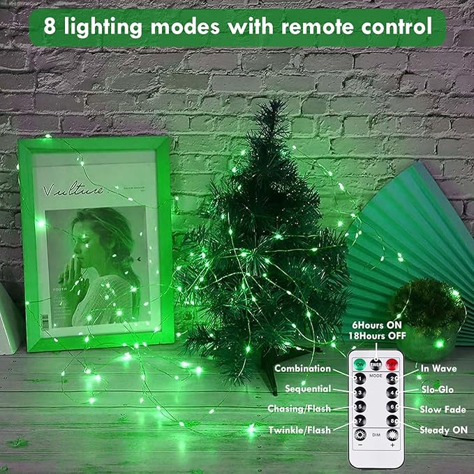 3 Pack Fairy Lights Battery Operated - Image 2