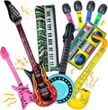 10 Pieces Inflatable Instruments Party Props Set Photo Booth Props Inflatable by Naturahand
