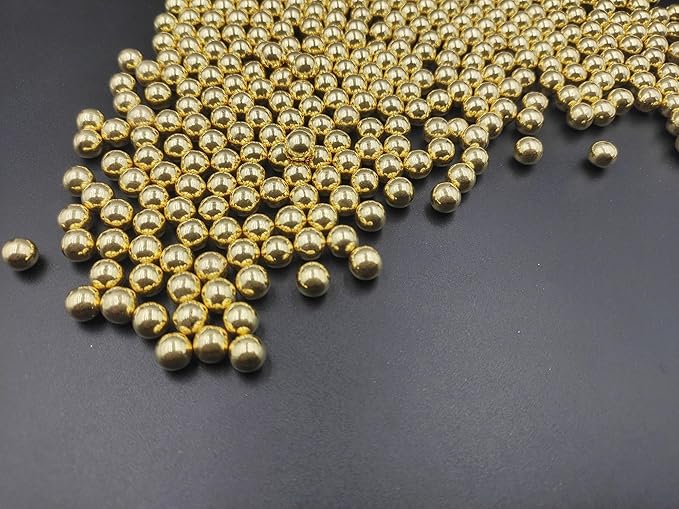 Gold Pearl Sugar Sprinkles 3.53 oz, 7mm Candy Pearls Ideal - Image 4