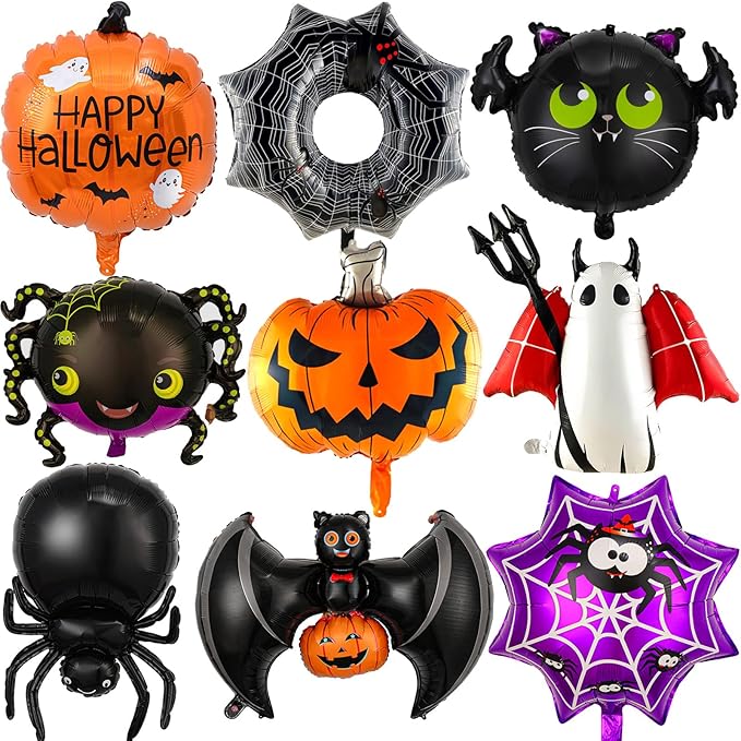 Halloween Balloons Set by Unknown