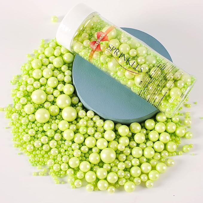 Kasvan Green Mix Sugar Sprinkles - Image 6