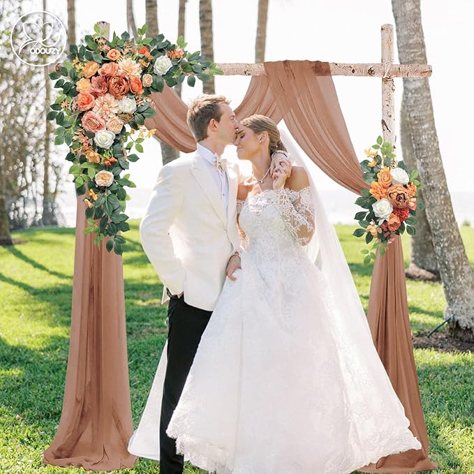 Wedding Arch Flowers Kit, Artificial Flower Arch Decor - Image 7