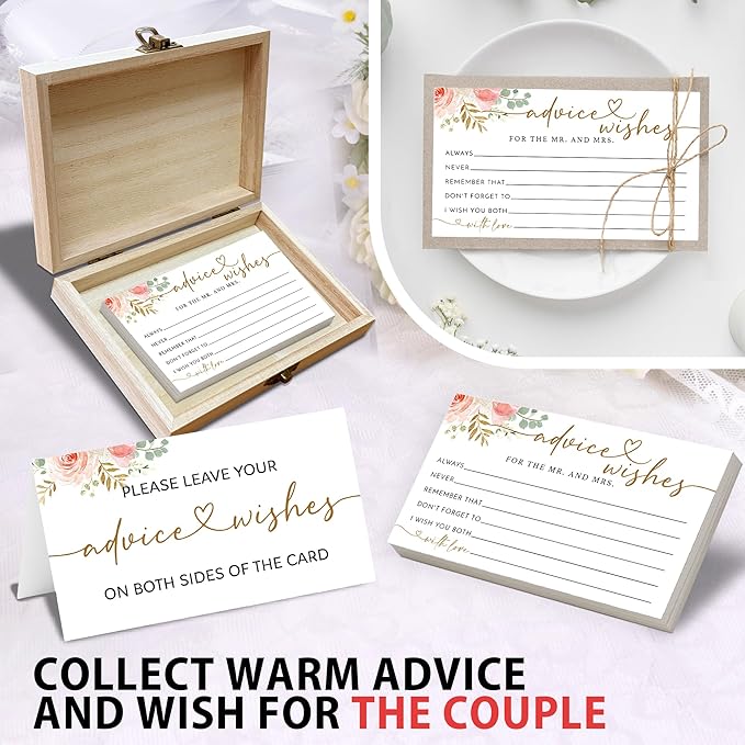 Rose Gold Advice and Wishes for the Mr and Mrs - Image 3