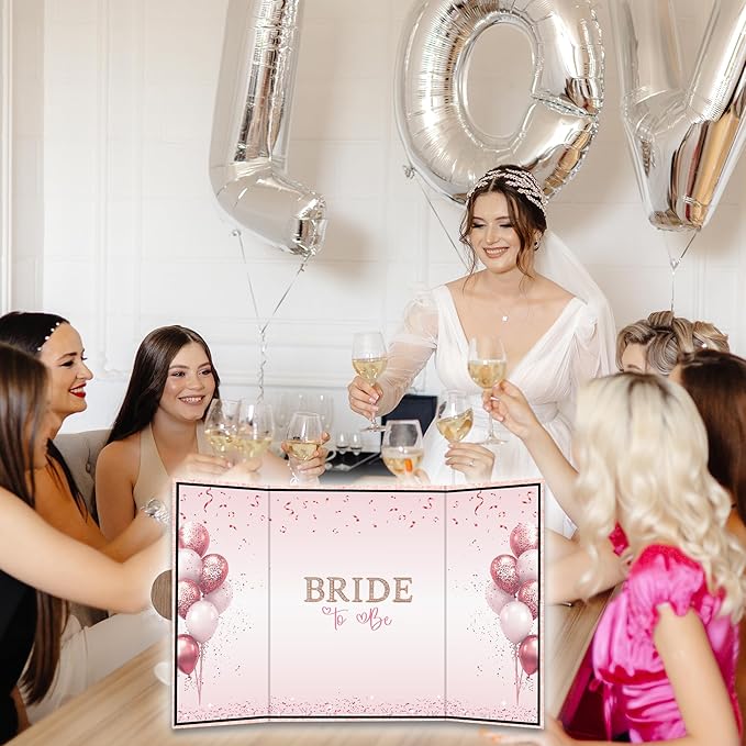 Pink Balloon Bridal Shower Decorations - Image 4