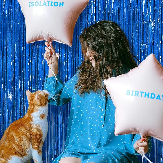 3 Pack Blue Backdrop Party Streamers Ocean Themed Decor Birthday Party - Image 7