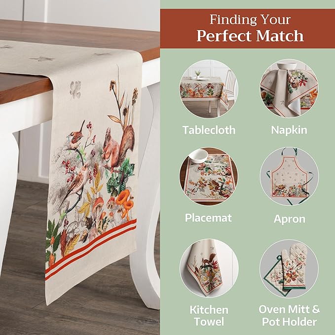 Maison d' Hermine Table Runner 100% Cotton Single Layer Table Runners 72 inches - Image 6