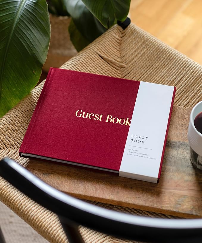 Lamare Wedding Guest Book – Elegant Guest Book - Image 2