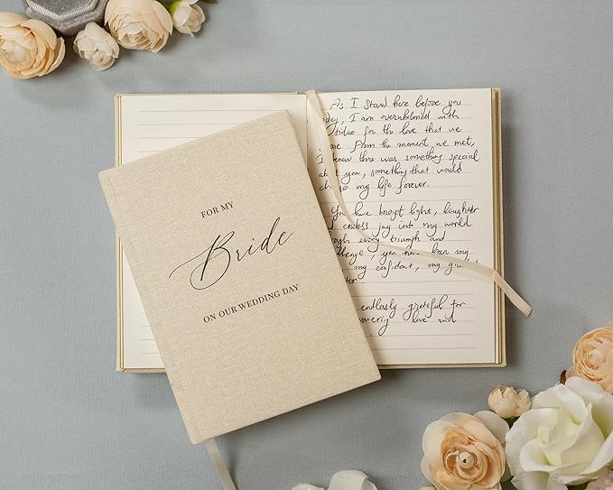 For my Groom/Bride Hard Cover Vow Books - Image 8