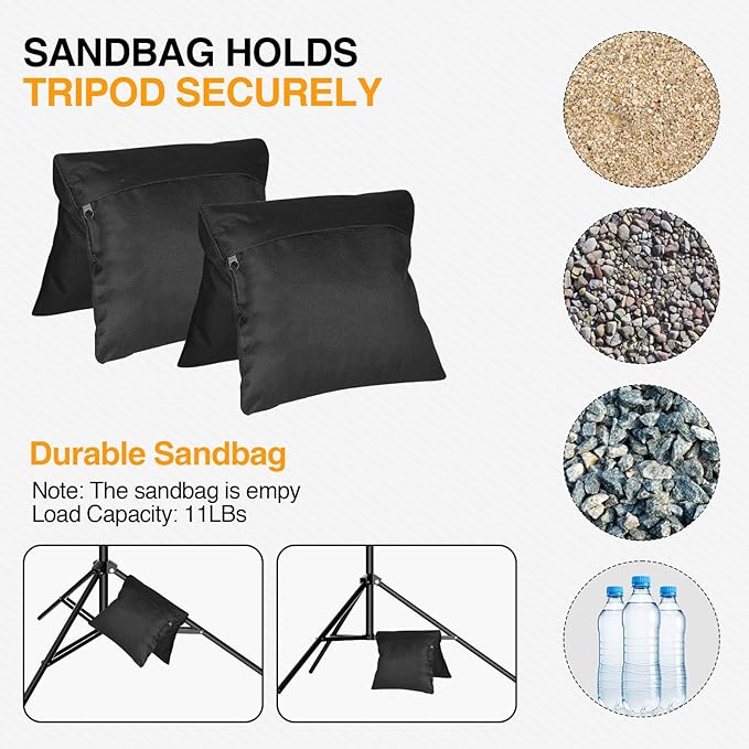 Backdrop Stand, Photo Video Studio 10 x 10FT Adjustable Backdrop Stand - Image 6