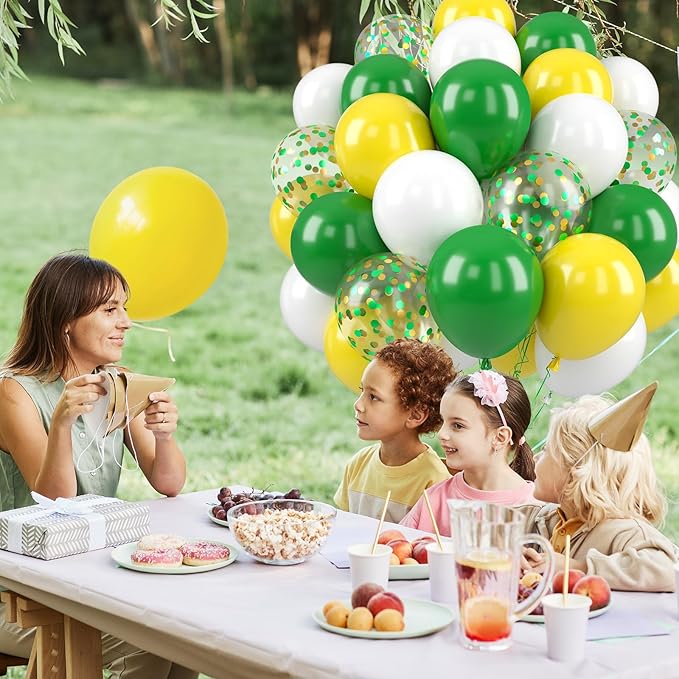 Paready Green and Yellow Balloons - Image 5