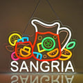 CNBEYOUNG Sangria Neon Sign, Neon Lights Hanging Wall Art Decoration by CNBEYOUNG