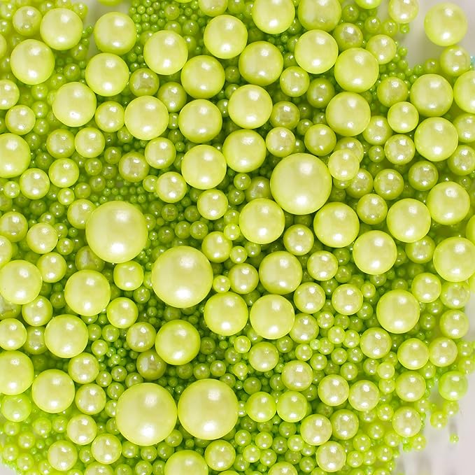 Kasvan Halloween Green Pearl Sugar Sprinkles - Image 2