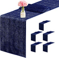 6 Packs 12 x 72 inches Sequin Table Runner by Unknown