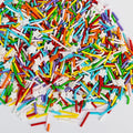Edible Rainbow Sprinkles for Cake Decorating, 100g/3.53oz, Dessert Decorations by Sugarzy