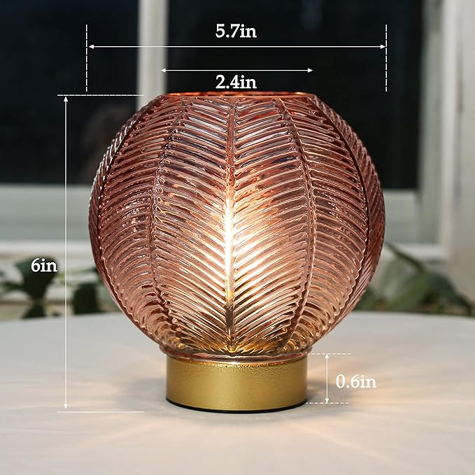 Battery Powered Lamp, Cordless Table Lamps Battery Operated Lamp - Image 4