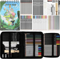 Vnzil 72 Pack Drawing Set Sketching Kit, Art Supplies by Vnzil