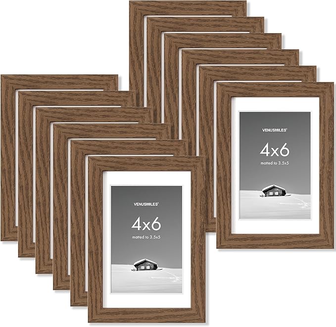 4x6 inch Picture Frame, 4x6 Photo Frames by Venusmiles