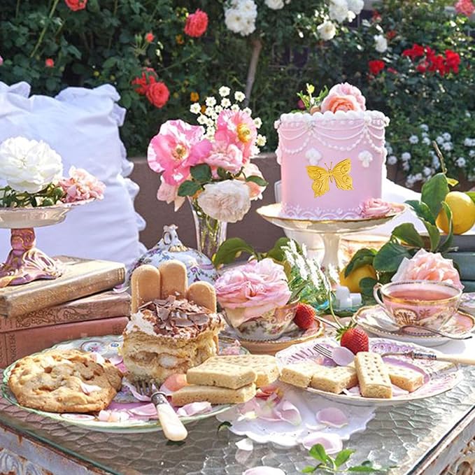 1Pcs 3D Butterfly Silicone Mold, Non-Stick Butterfly Cake Decoration Fondant - Image 5